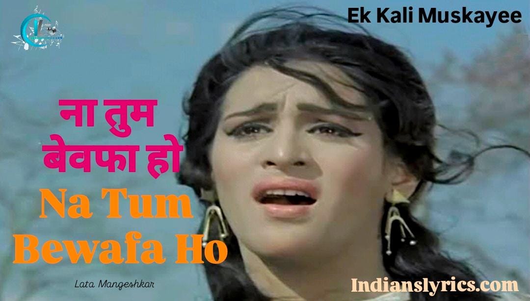 ना तुम बेवफा हो